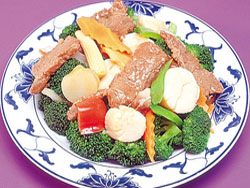 Beef & Scallop